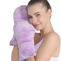 Wholesale Heated Neck Wrap Microwavable Heating Pad for Neck and Shoulders Pain Relief Weighted Neck Warmer With Moist Heat
