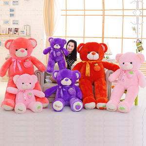 Peluches de peluche personalizados, peluche de animal para el Día de San Valentín, oso de peluche de dibujos animados - Product Image 2