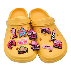 2025 vente en gros mode vache garçons Pvc chaussures décoration saint valentin sabot breloques en gros Cowboy chaussures breloques - Product Image 5