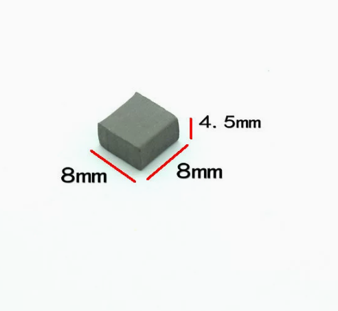 6 (tamaño: 0,8*0,8*0,45 cm)