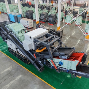 Trituradora de Piedra Pesada, Trituradora de Impacto Móvil sobre Orugas, Máquina de Trituración de Piedra Caliza para Minería, Trituradora de Impacto Móvil sobre Orugas en Rusia - Product Image 3