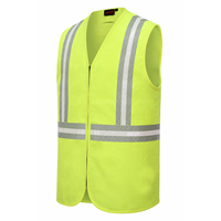 Gilet de travail jaune haute visibilité respirant, uniforme de sécurité, fourni par l'usine