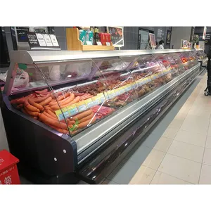 Réfrigérateur de viande de fruits de mer de <span class=keywords><strong>prix</strong></span> usine de la Chine/refroidisseur de viande vitrine de boucher réfrigéré - Product Image 2