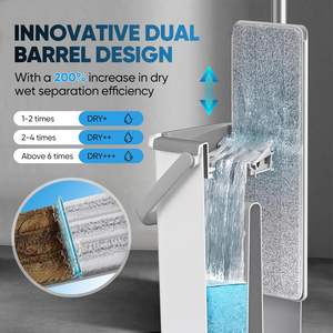 2026 Serpillère auto-nettoyante mains libres 6L avec séparation magique des eaux usées, kit de nettoyage pour la maison - Product Image 2