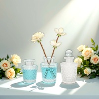 Clair Plat Unique Désodorisant De Voiture Bouteille Aromathérapie Bouteille De Luxe Parfum Reed Diffuseur Bouteilles En Verre 100ml 150ml