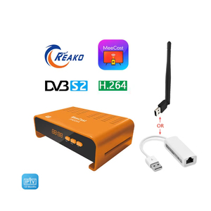Récepteur satellite numérique <span class=keywords><strong>LNB</strong></span> HD H.264/MPEG-2 Décodeur numérique en plastique Garantie 12 mois IP TVBOX Sports USB WIFI Wi-Fi Dongle - Product Image 1