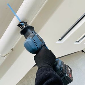 Juego de Herramientas Eléctricas Inalámbricas de 21 V y 10 en 1 con Martillo Eléctrico, Taladro Percutor, Amoladora Angular, Llave Inglesa, Sierra <span class=keywords><strong>Circular</strong></span> y Estuche Rígido - Product Image 3