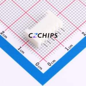 WAFER-HY2.0-6PZZ Wire-to-Board Pin Header Through hole Component (THT),P=2mm Connector 1x6P 2mm Through Hole HY - Product Image 2