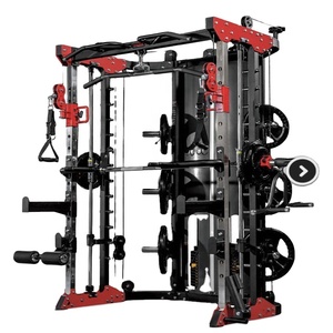 Kommerzielles Bodybuilding Integriertes Training Multifunktion strainer Smith Machine Gym Equipment - Product Image 1