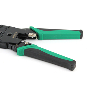 <b>RJ45</b>/11/12 Networking Tools <b>Cable</b> Crimping Pliers Three-purpose Tester 4P 6P 8P Network Stripper Cutter 86403. Networking Tools - Product Image 1
