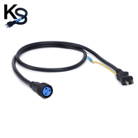 Câble d'alimentation CA KESHI RB200 avec prise japonaise, 1 m, taille personnalisée, isolation PVC, indice IP65, pour adaptateur PC et rallonges