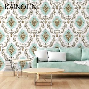 Papel Tapiz 3D en Relieve, Rollo de Revestimiento de Pared Suave, Decoración del Hogar 3D, Papel Tapiz Islámico de Lujo - Product Image 1