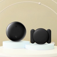 Traceur GPS intelligent sans fil ABS pour animaux de compagnie, dispositif rond étanche pour chiens et chats