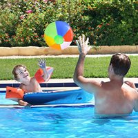 Promotion Werbung Bunt No Minimum Custom Branded mit Logo-Druck Anpassbare PVC aufblasbare Outdoor Beach Ball Favor