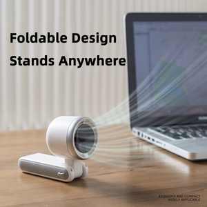 พัดลมพกพาขนาดเล็ก รุ่น N607 ความเร็วสูง ชาร์จไฟได้ผ่าน USB ใช้กลางแจ้งในฤดูร้อน สำหรับโทรศัพท์มือถือ พร้อมหน้าจอดิจิตอล พับเก็บได้ - Product Image 5