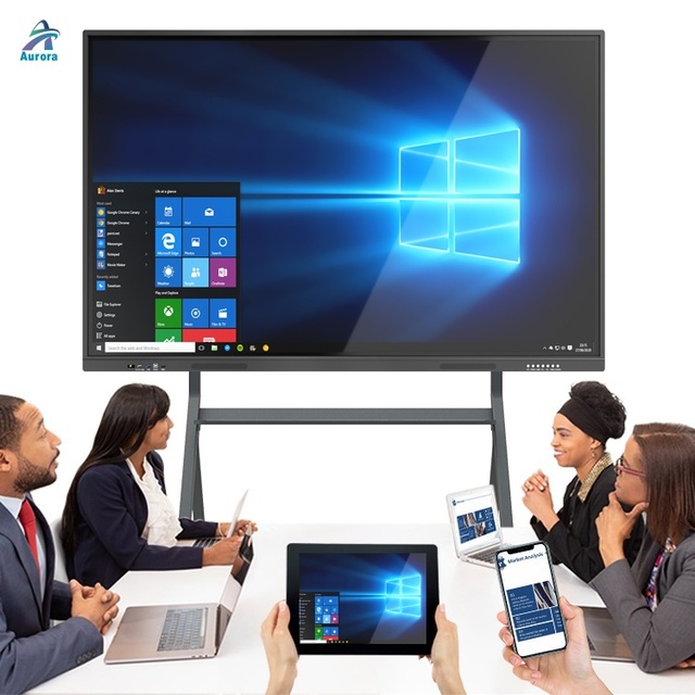 Custom All-in-one Computers Teaching Machine Electronic Smart Interactive Board Pen Teaching and Conference All in One Computer