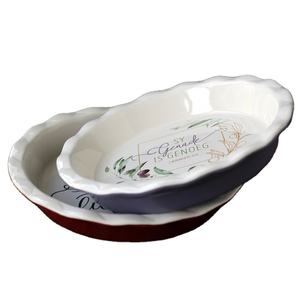 Tablette à tarte en céramique de Style fermier, poêle à pâtisserie antiadhésive de 11 pouces, ustensile de cuisine - Product Image 1