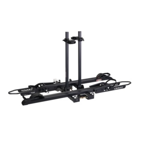 Portabici da Gancio Traino Rinforzato per 2 <span class=keywords><strong>Bici</strong></span> Elettriche, Capacità 136 kg, Compatibile con Ricevitore da 2 Pollici, Compatibile con Pneumatici Larghi - Product Image 2