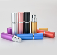 2023 vente chaude 5Ml beau voyage en aluminium atomiseur rechargeable Premium parfum atomiseur