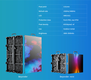 Pantalla LED para Video Wall P2.5 P3 P4 P5 P6 de Alto Rendimiento para Interiores y Exteriores Sk-ls3.91 China a Todo Color P2.61 P2.97 P3.91 P4 - Product Image 2