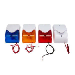 Fabricante de alarma profesional sirena estroboscópica mini con cable sala de estar restaurante 90 tiempo/minuto 105 dB sirena electrónica - Product Image 1
