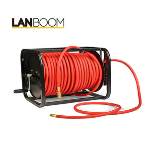 Enrouleur de tuyau <span class=keywords><strong>mural</strong></span> <span class=keywords><strong>manuel</strong></span> réglable en acier robuste LANBOOM OEM portable - Product Image 1