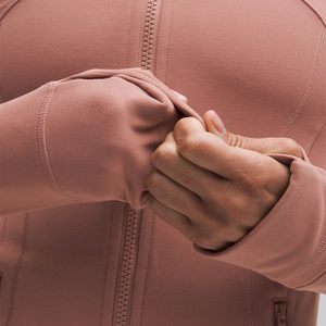 Women Sports <b>Yoga</b> <b>Jacket</b> High Quality Lightweight Knitted Breathable for Gym Training and <b>Yoga</b> for Sale - Product Image 5