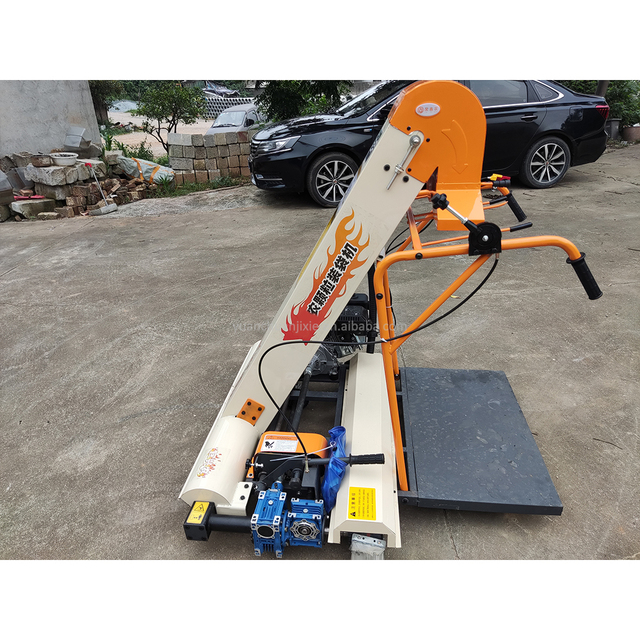 Wheat Rice Drying Yard Gravel Harvester Gasoline Gravel Bagging Machine