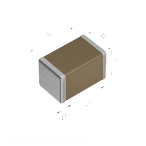 Condensador Cerámico MLCC de Montaje Superficial, Canal del Fabricante, 0.47UF 50V X8L 0805 CGA4J1X8L1H474K125AE, 0.47 uF - Product Image 1