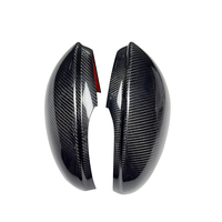 Coque de rétroviseur de style carbone sec, fibre de carbone, rétroviseur latéral arrière, couverture de rétroviseur pour Alfa Romeo Giulia