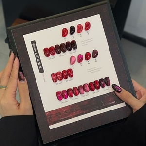 New 10 Color cat Eye <b>Gel</b> <b>Set</b> Delivery Display Board <b>Nail</b> Salon Exclusive Small <b>Set</b> Wholesale Customization - Product Image 2