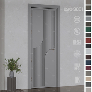 Chine premier fournisseur personnalisé style européen portes intérieures <span class=keywords><strong>porte</strong></span> intérieure en bois <span class=keywords><strong>acoustique</strong></span> prémontée <span class=keywords><strong>porte</strong></span> d'<span class=keywords><strong>appartement</strong></span> ignifuge avec cadre - Product Image 2