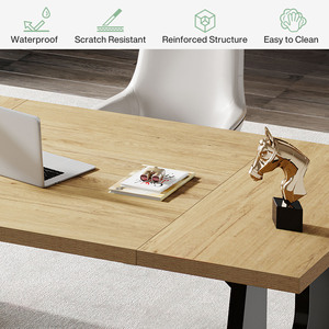 <span class=keywords><strong>Escritorio</strong></span> ejecutivo <span class=keywords><strong>Tribesigns</strong></span> de 70,9 pulgadas, <span class=keywords><strong>escritorio</strong></span> de oficina, <span class=keywords><strong>escritorio</strong></span> moderno y sencillo con <span class=keywords><strong>escritorio</strong></span> grande para estudio de oficina en casa - Product Image 6
