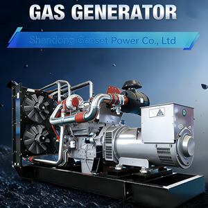 مولد كهربائي يعمل بالغاز الطبيعي والغاز المسال والغاز الحيوي بقدرة 20 كيلوواط و30 كيلوواط و100 كيلوواط و250 كيلوواط و500 كيلوواط و1 ميجاواط طراز Junwei <span class=keywords><strong>GAS</strong></span>-0900 لمحطات التحلل اللاهوائي - Product Image 2