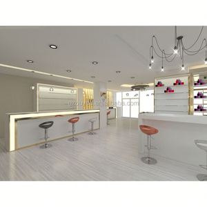 Classic Luxury Hair Salon Furniture, Hair Salon <b>Mirror</b> Station Design, Wig Shop Design Wig Shop Display Furniture - Product Image 2