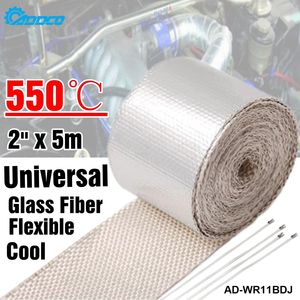 ADDCO EPMAN 5M X <span class=keywords><strong>2</strong></span>英寸玻璃纤维增强隔热耐热缠绕涡轮管道绝缘胶带 AD-WR11BDJ - Product Image 3