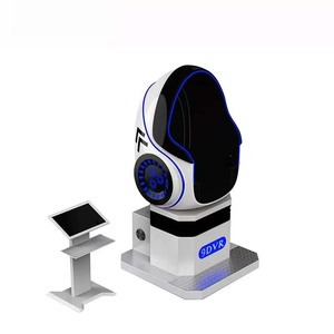 Simulateur virtuel 360 ° de chaise d'oeufs de 9D M. dispositif interactif de jeu de M. Équipement pour deux personnes de jeu de VR - Product Image 3