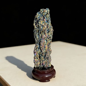 Vente en gros de pierres brutes d'hématite arc-en-ciel naturelle de haute qualité, pierres de guérison en carbure de silicium pour la décoration intérieure Feng Shui - Product Image 2