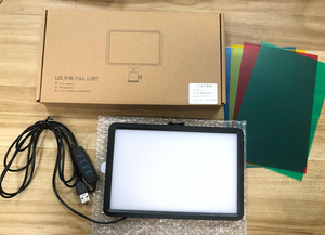 Kit de réalisation vidéo <span class=keywords><strong>avec</strong></span> lumière LED 12 watts et support 1,7 m pour studio photo, diffusion en direct et éclairage d'appoint - Product Image 5