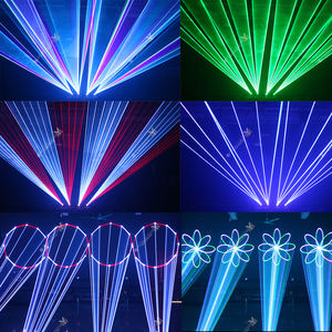 Projecteur laser 3D C1-705A, lumières laser d'animation, DMX & ILDA, 5 <span class=keywords><strong>watts</strong></span>, contrôle par application, laser texte 5W, pour DJ, KTV, clubs, anniversaires - Product Image 3