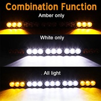 LLevo 6000k faisceau d'inondation blanc pur offroad 4x4 barre de lumière led ip68 60w barre de lumière