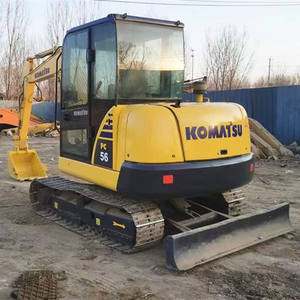 Second Hand Japan Original 5.6ton <b>Mini</b> komatsu Excavator Used Excavator Komatsu <b>Pc</b> 56 in Good Condition - Product Image 3