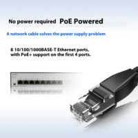 Commutateur réseau personnalisable S1730S-L4P4T-A 10/100/1000 Mbps Alimentation PoE Boîtier métallique Capacité de commutation 16 Gbps Fibre cuivre en stock