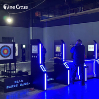 Jeu de tir au laser infrarouge commercial 10m, machine de jeu d'arcade, simulateur de tir à la cible, champ de tir au laser