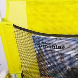 पदोन्नति बड़ी छूट समायोज्य Reclining एल्यूमीनियम तह सूरज समुद्र तट लाउंज के साथ पहियों - Product Image 4