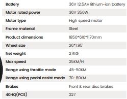 Vélo électrique <span class=keywords><strong>Urban</strong></span> <span class=keywords><strong>Glide</strong></span> 36V - Product Image 2
