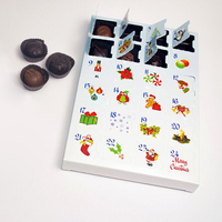 Maßgefertigte Premium-Luxus-Kalender-Geschenkbox, Überraschungs-Geschenkbox für Schokoladentrüffel, Kekse und Tierleckerlis
