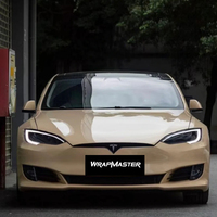 Film de protection de peinture pour voiture WRAPMASTER 1,52x15m TPU Cuban Sand, auto-adhésif, brillant, en rouleau, avec auto-réparation et protection UV