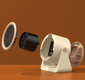 Nouveaux radiateurs portables d'hiver, ventilateur 500W, céramique PTC, chauffage intérieur, 2 vitesses, mini radiateurs silencieux pour la maison - Product Image 2