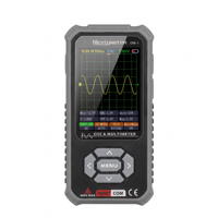 OM-1 Multimeter Osiloskop Portabel 2-in-15 MHz 48 M Sa/s, 9999 Counts DMM, 3.2" TFT Auto Landscape/Portrait, Pengisian Daya Tipe-C